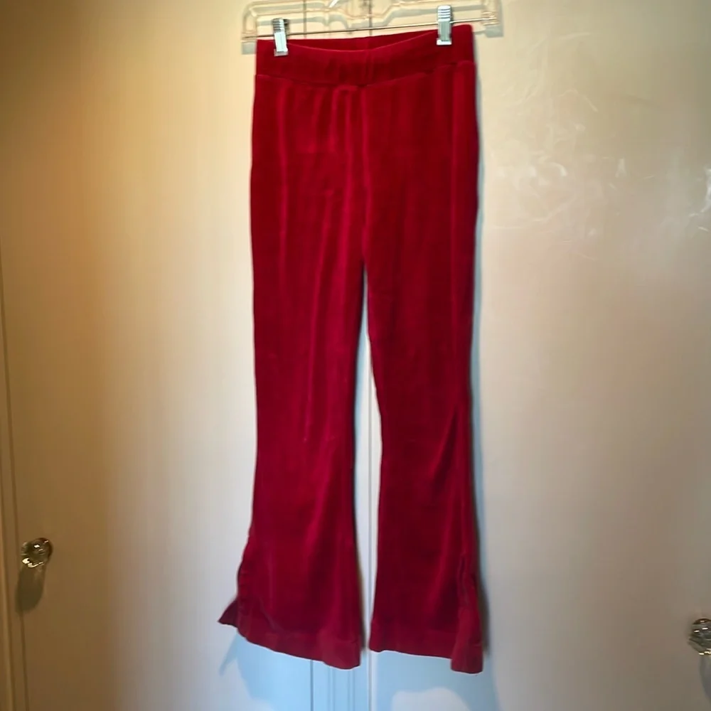 Ralph Lauren Girls Red Sweatpants